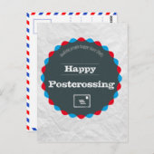 ポストクロッシングヴィンテージバッジ ポストカード (正面/裏面)