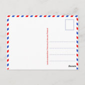 ポストクロッシング水中用はがき ポストカード (裏面)