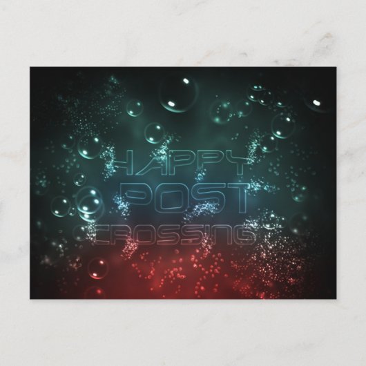 ポストクロッシング水中用はがき ポストカード (正面)