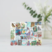 ポストクロッシング - 国際クリスマス切手 シーズンポストカード (スタンド正面)