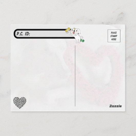 ポストクロッシング 新しい家 おめでとう ポストカード (裏面)