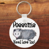 ポストサムズにも愛が必要 キーホルダー (正面)