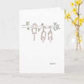 ポストサム カード (黄色い花)