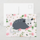 ポストサ素晴らしムはがきデザインフローラバラ ポストカード (正面/裏面)