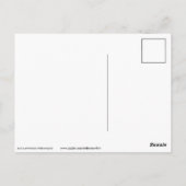 ポストスタンプをテーマにしたポストカード ポストカード (裏面)