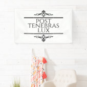 ポストテレブラスラックス 横断幕 (インサイチュ)