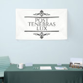 ポストテレブラスラックス 横断幕 (トレードショー)