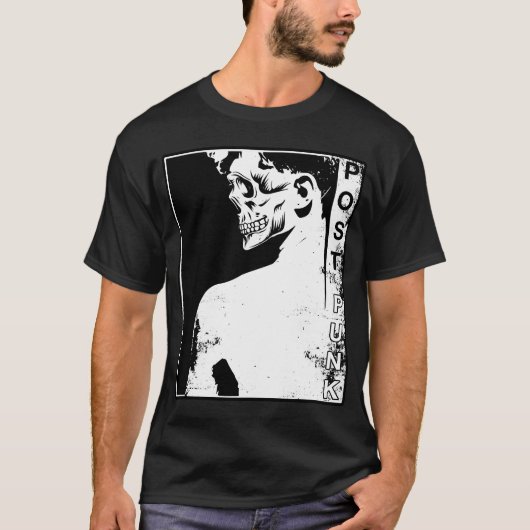 ポストパンクデザイン Tシャツ (正面)