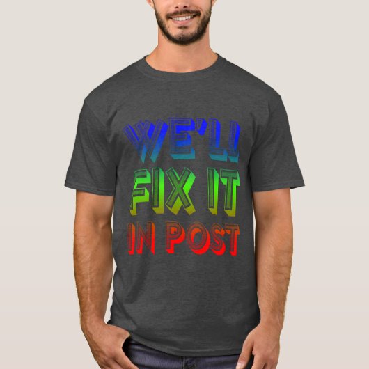 ポストフレンドにはまってね Tシャツ (正面)