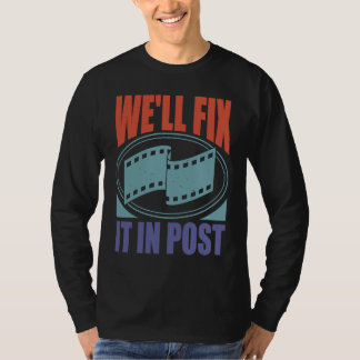ポストプロダクションで修正します Tシャツ
