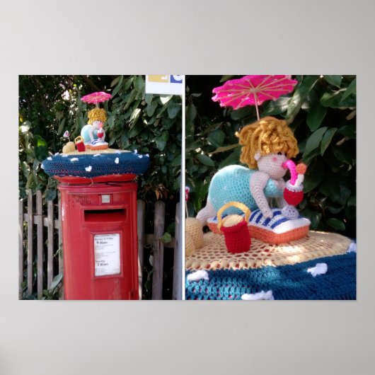 ポストボックスのトッパー。 ポスター (正面)