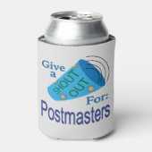 ポストマスターズのために大声で叫ぶ 缶クーラー (缶正面)