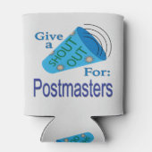 ポストマスターズのために大声で叫ぶ 缶クーラー (裏面)
