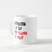 ポストマスターゾンビレイヤー コーヒーマグカップ (正面左)