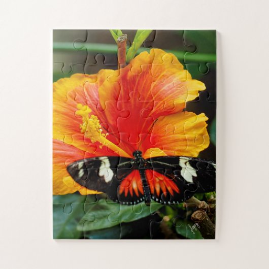 ポストマンバタフライファインアートパズル ジグソーパズル (縦)