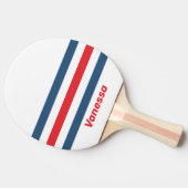ポストマン ノスタルジック アクロス ストライピング ウィズ ネーム 卓球ラケット (横)