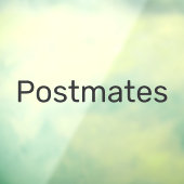 ポストメイト配送ドライバカーウィンドウデカール ウィンドウサイン (シート3)