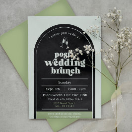 ポストモダンズ結婚ブランチ招待状 招待状