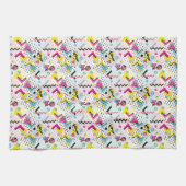 ポストモダンメンフィススタイルパターン キッチンタオル (横)