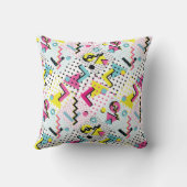 ポストモダンメンフィススタイルパターン クッション (裏面)