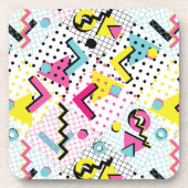 ポストモダンメンフィススタイルパターン コースター (正面)