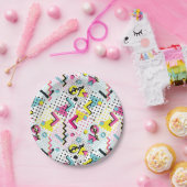 ポストモダンメンフィススタイルパターン ペーパープレート (パーティー)