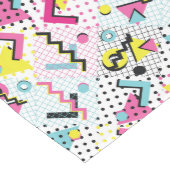 ポストモダンメンフィススタイルパターン ミディアムテーブルランナー (コーナー)