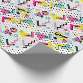 ポストモダンメンフィススタイルパターン ラッピングペーパー (角)
