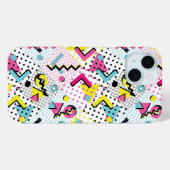 ポストモダンメンフィススタイルパターン Case-Mate iPhoneケース (裏面 (横))