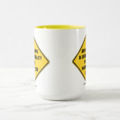 ポストモダン時代の印の接近の取りはずされた現実 マグカップ (中央)