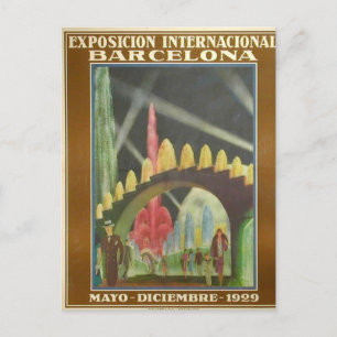 ポストリトロフチュリスタ・デ・ラ・エキスポBcn 1929 ポストカード