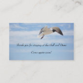 ポスト名刺のカモメ 名刺 (裏面)