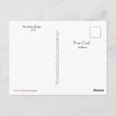 ポスト感動的カードステイアフロートリトルボート ポストカード (裏面)