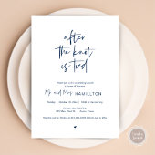 ポスト結婚のブランチ、結び目の後Invita結び付け 招待状