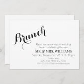 ポスト結婚ブランチ (正面/裏面)