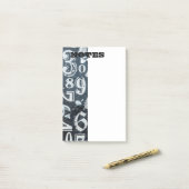 ポスト・イットに番号を付けます ポストイット (デスク上)