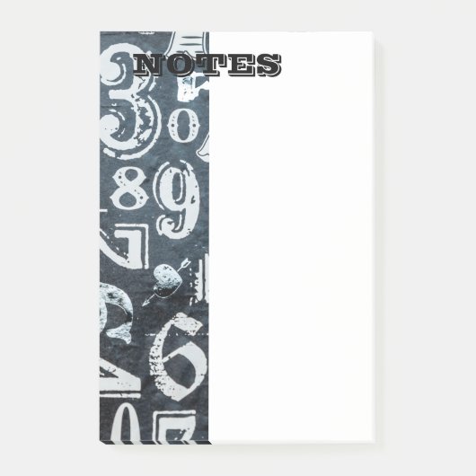 ポスト・イットに番号を付けます ポストイット (正面)