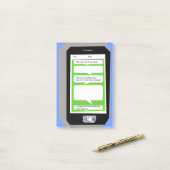 ポスト・イットのパーソナライズな電話のメッセージのパッド ポストイット (デスク上)