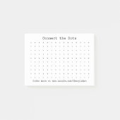 ポスト・イットの点のゲームを接続して下さい ポストイット (正面)