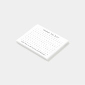 ポスト・イットの点のゲームを接続して下さい ポストイット (アングル)