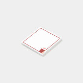 ポスト・イットノート |かわいいアイスクリームカップとマシュマロ ポストイット (アングル)