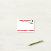 ポスト・イット学校心理学のユーモア ポストイット (デスク上)