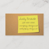 ポスト・イット 名刺 (裏面)