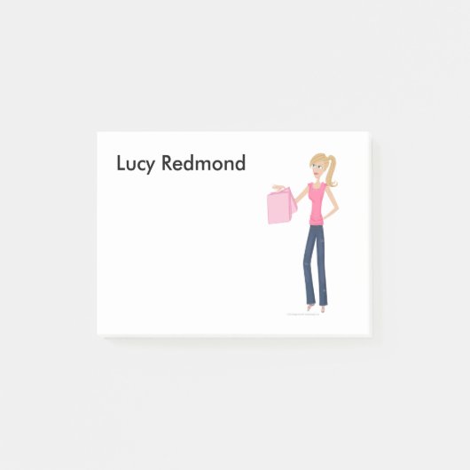 ポスト・イット- 4 x 3 ポストイット (正面)