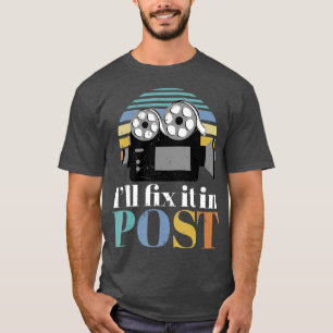 ポスト・フィルムメーカー・シネマ・フィルム・ギフトで修正 Tシャツ