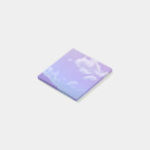 ポストItノート雲の山の紫の風景 ポストイット (アングル)