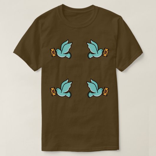 ポストPighton Dove 21 Tシャツ (デザイン正面)