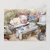 ポストtienda de ropaヴィンテージdibujada ポストカード (裏面)