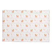 ポスドードルドッグラブピローケース 枕カバー (裏面)