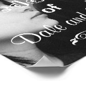 ポスパーソナライズされたターへよ結婚うこそ ポスター (角)